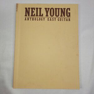 Neil Young Anthology Record Vocal Easy Guitar Lyrics Music Song Book
